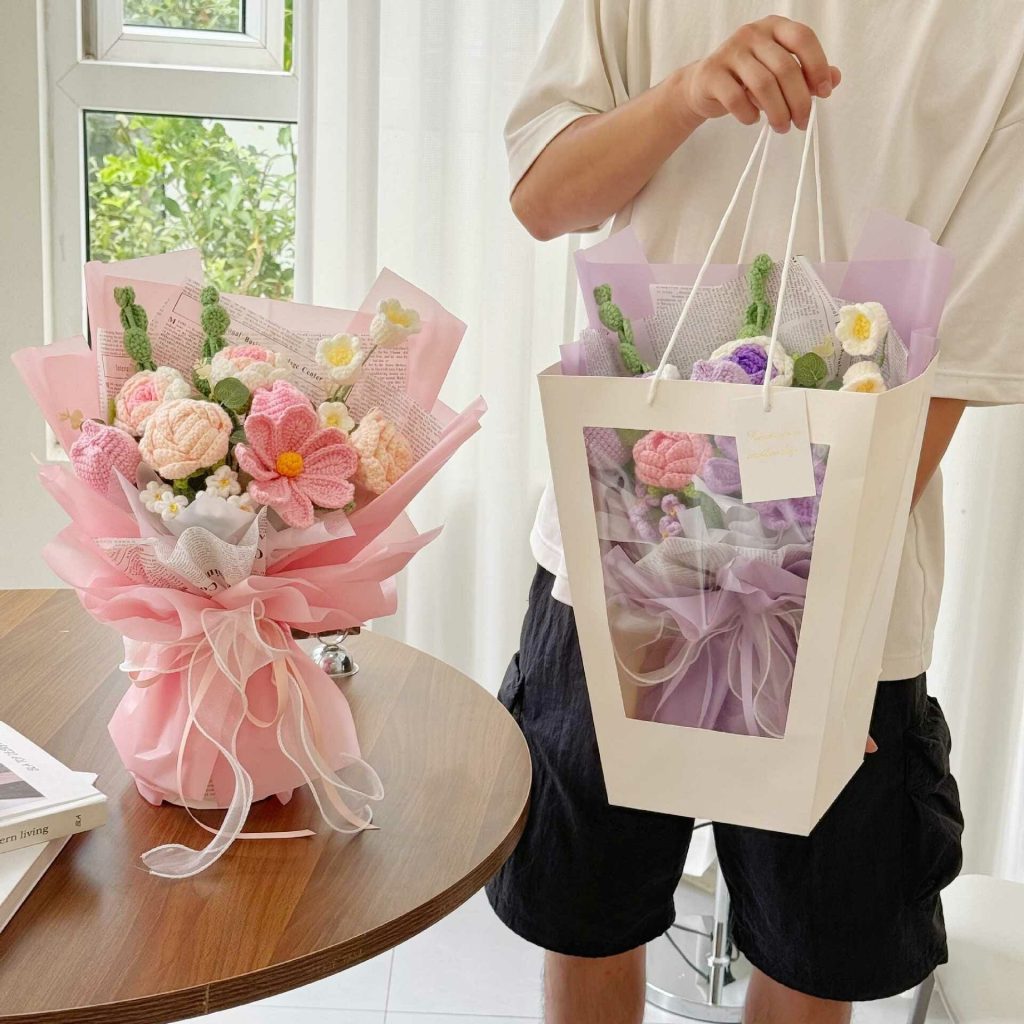 母親節禮物排行Top11：暖暖花綻・針織永恆花束（點我看禮物）