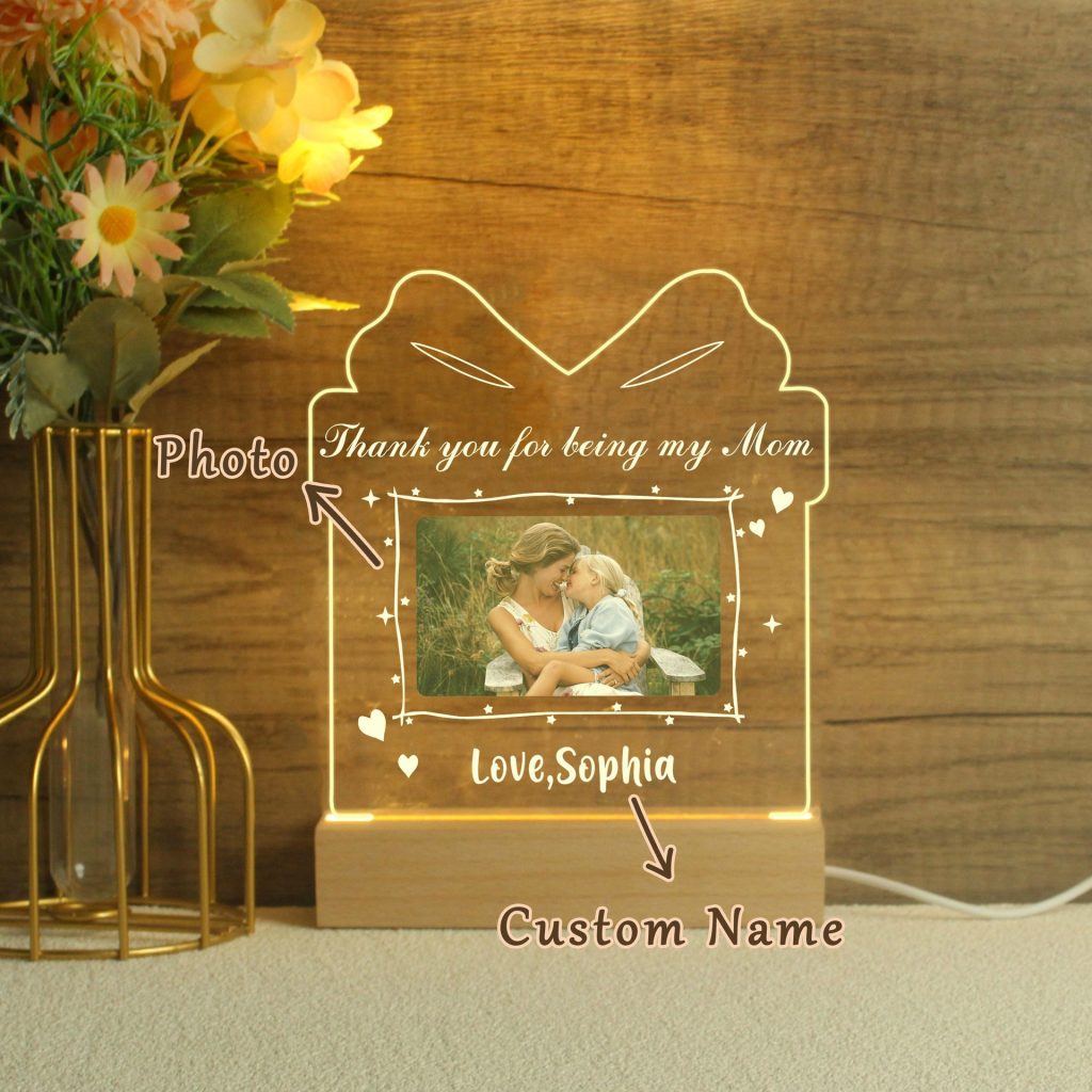 母親節禮物排行Top15：【客製化】禮物暖光夜燈｜可加急（點我看禮物）